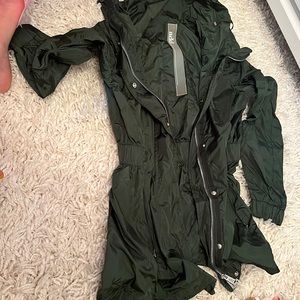 Add down rain jacket